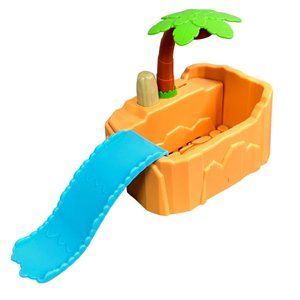 Crayola Scribble Scrubbie Tropical Pool with Palm Tree Slide 2019 Tan